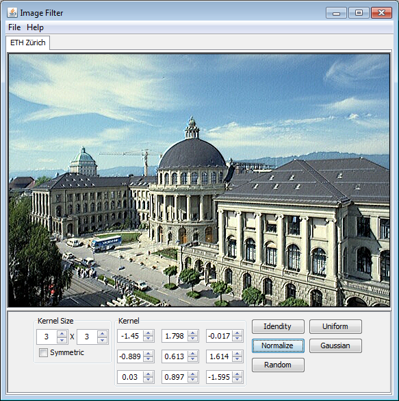 Screenshot of ImageFilter